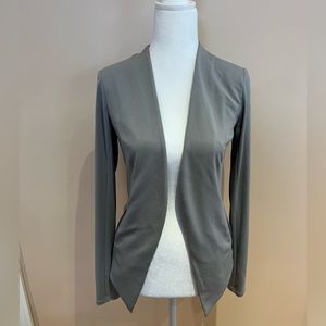BCBG Gray Tuxedo Blazer Size XS